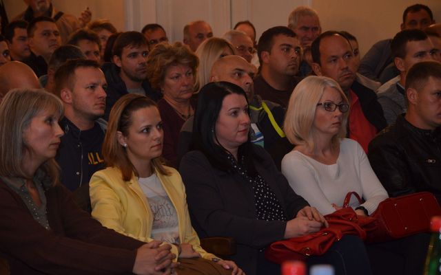 IV. pályázati körrel kapcsolatos tájékoztató lakossági fórum Magyarkanizsán (képek)