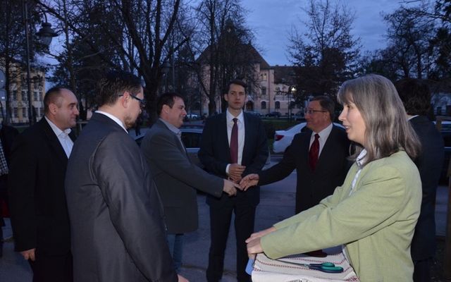 Prosperitati Alapítvány irodamegnyitója, Magyarkanizsa (képek)