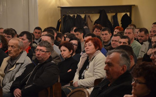 V. pályázati körrel kapcsolatos tájékoztató lakossági fórum Magyarkanizsán (képek)