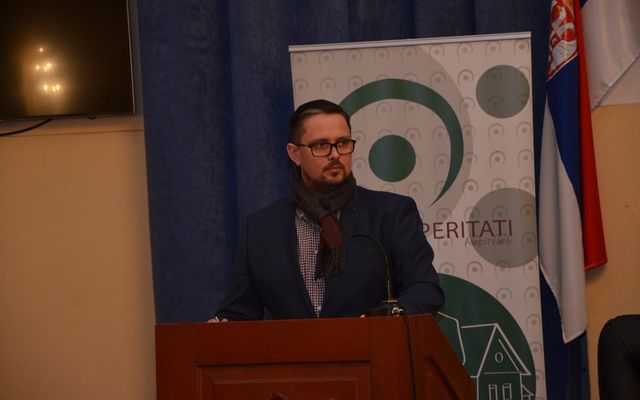 V. pályázati körrel kapcsolatos tájékoztató lakossági fórum Magyarkanizsán (képek)