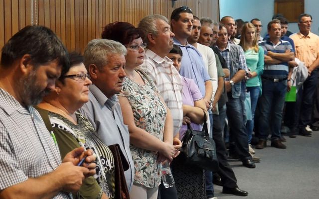 Szerződésaláírás a nyertes pályázókkal (képek)