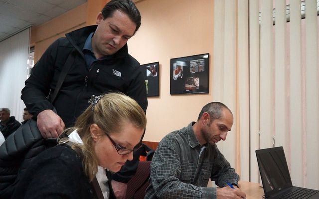 Szerződésaláírás a Pályakezdők vállalkozóvá válásának támogatására – START UP kiírt pályázat kapcsán (képek)